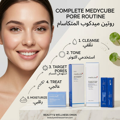 Medicube Zero Pore & Advanced Exosome Shot Set – Korean Pore-Refining & Glow Routine