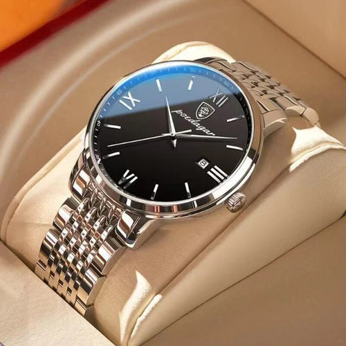 Men's Quartz Watch Waterproof Luminous Dual Calendar
