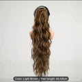 Drawstring Wrap-Around Ponytail Hair Extension – authentic hair accessory in Oman