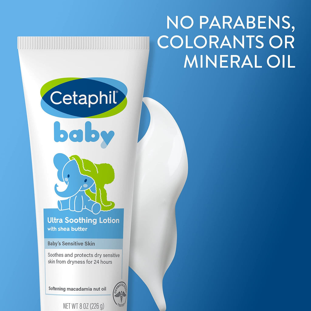 Cetaphil Baby Ultra Soothing Lotion with Shea Butter – authentic baby care in Oman