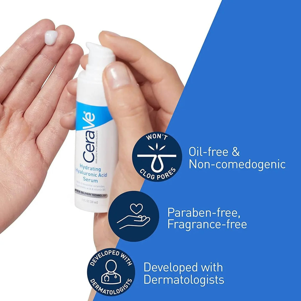 CeraVe Hydrating Hyaluronic Acid Serum - 30ml