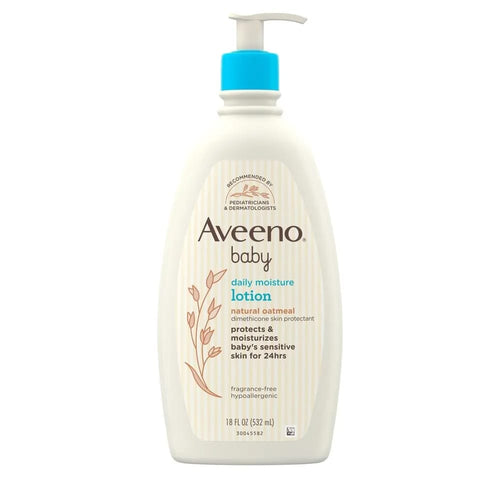Aveeno Baby Daily Moisture Lotion with Colloidal Oatmeal – authentic baby care in Oman