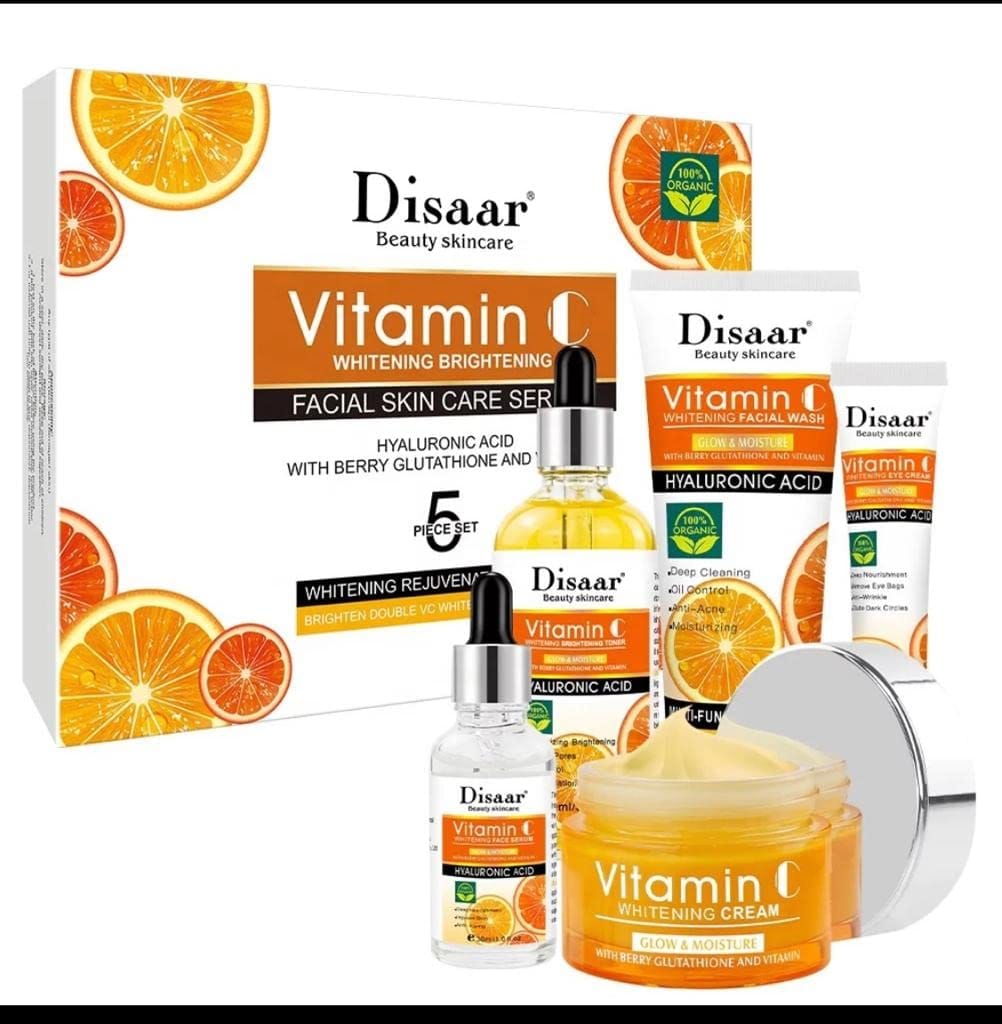 Disaar Vitamin C Whitening Facial Skincare Set – authentic skincare in Oman