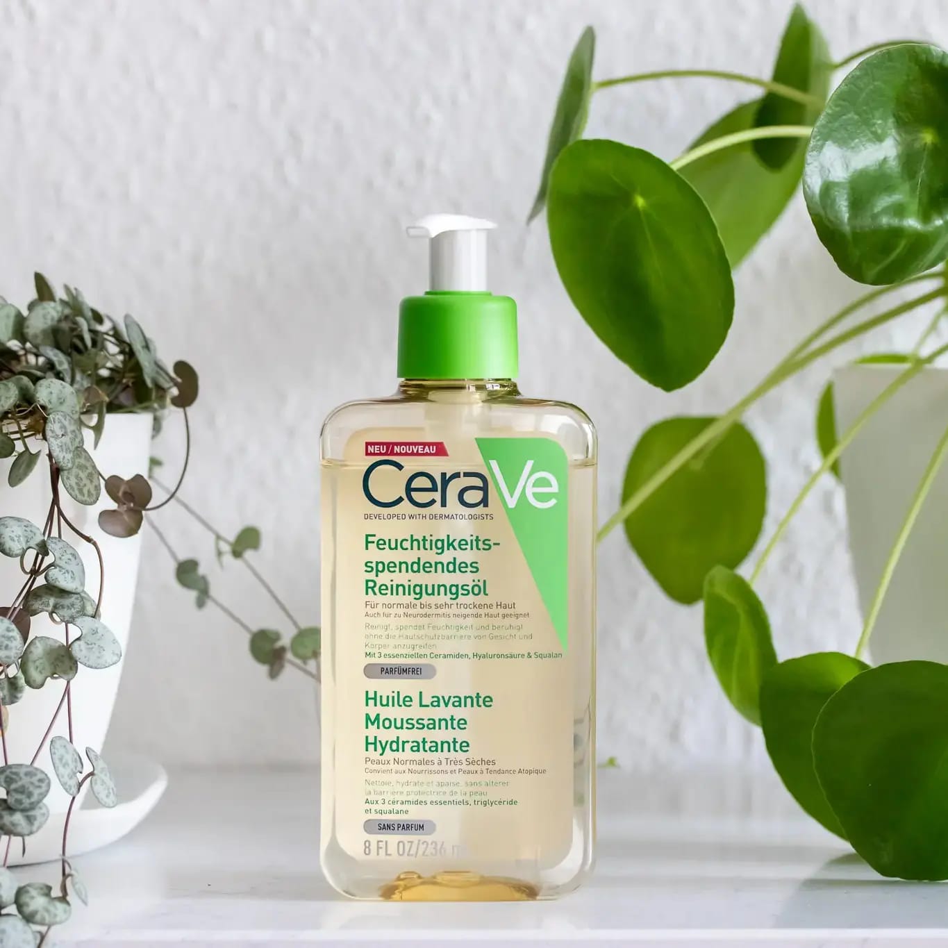 CeraVe Hydrating Foaming Cleansing Oil 473ml – authentic skincare in Oman