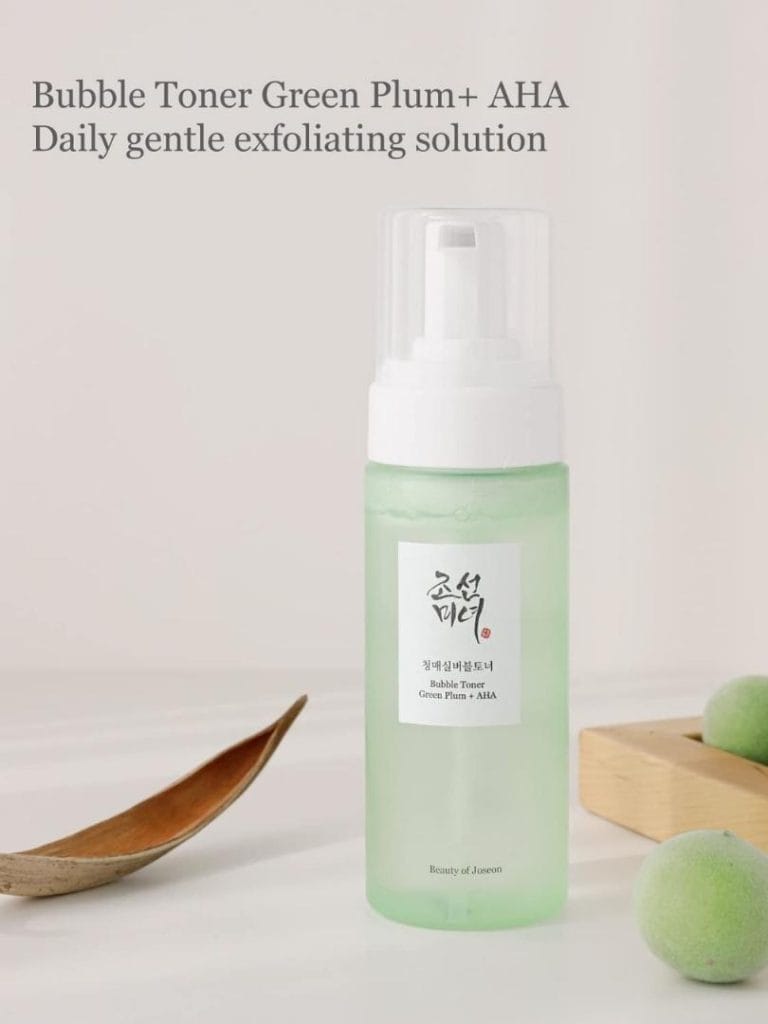 Beauty of Joseon Green Plum + AHA Bubble Toner – authentic Korean skincare in Oman