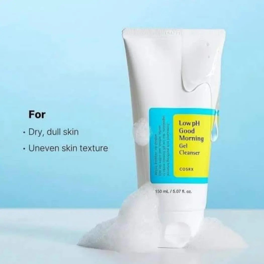 COSRX Low pH Good Morning Gel Cleanser 150ml – authentic Korean skincare in Oman