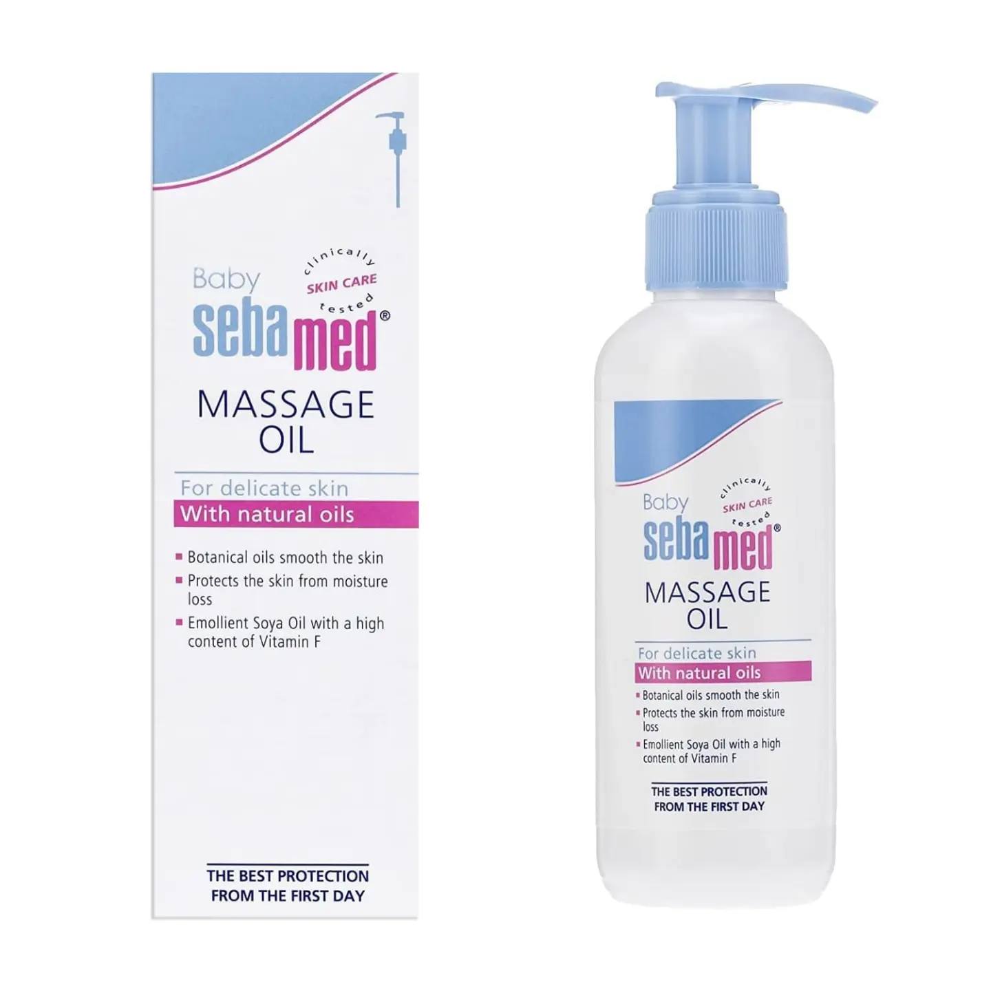 Sebamed Baby Soothing Massage Oil 150ml – authentic baby care in Oman
