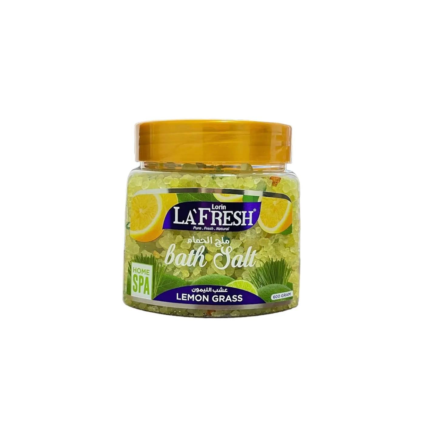 La Fresh Lemon & Grass Bath Salt 600g – authentic body care in Oman