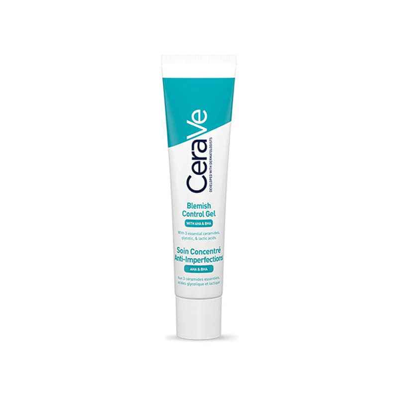 CeraVe Blemish Control Gel Moisturiser with AHA/BHA 40ml – authentic skincare in Oman