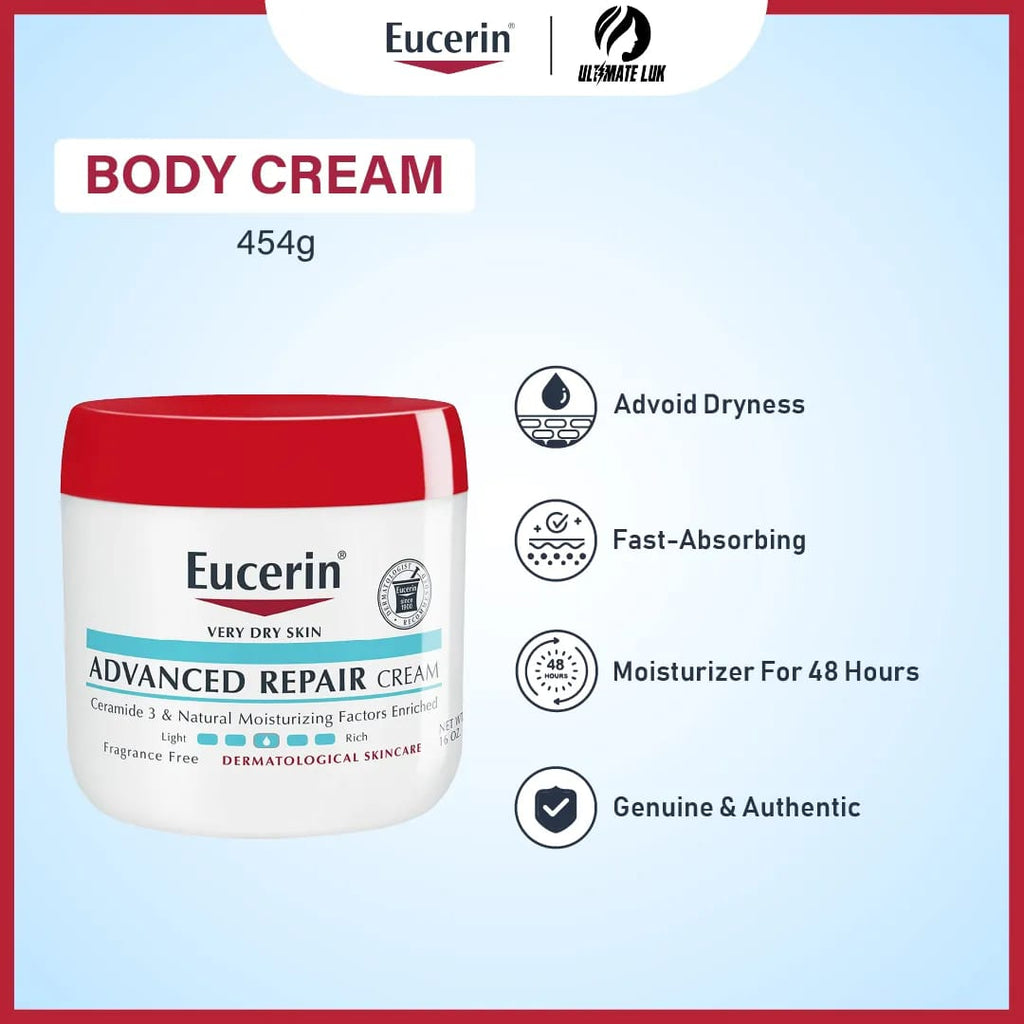 Eucerin Advanced Repair Cream for Very Dry Skin – authentic skincare in Oman