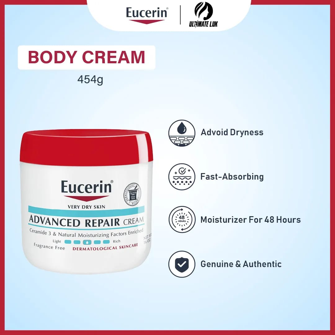 Eucerin Advanced Repair Cream for Very Dry Skin – authentic skincare in Oman