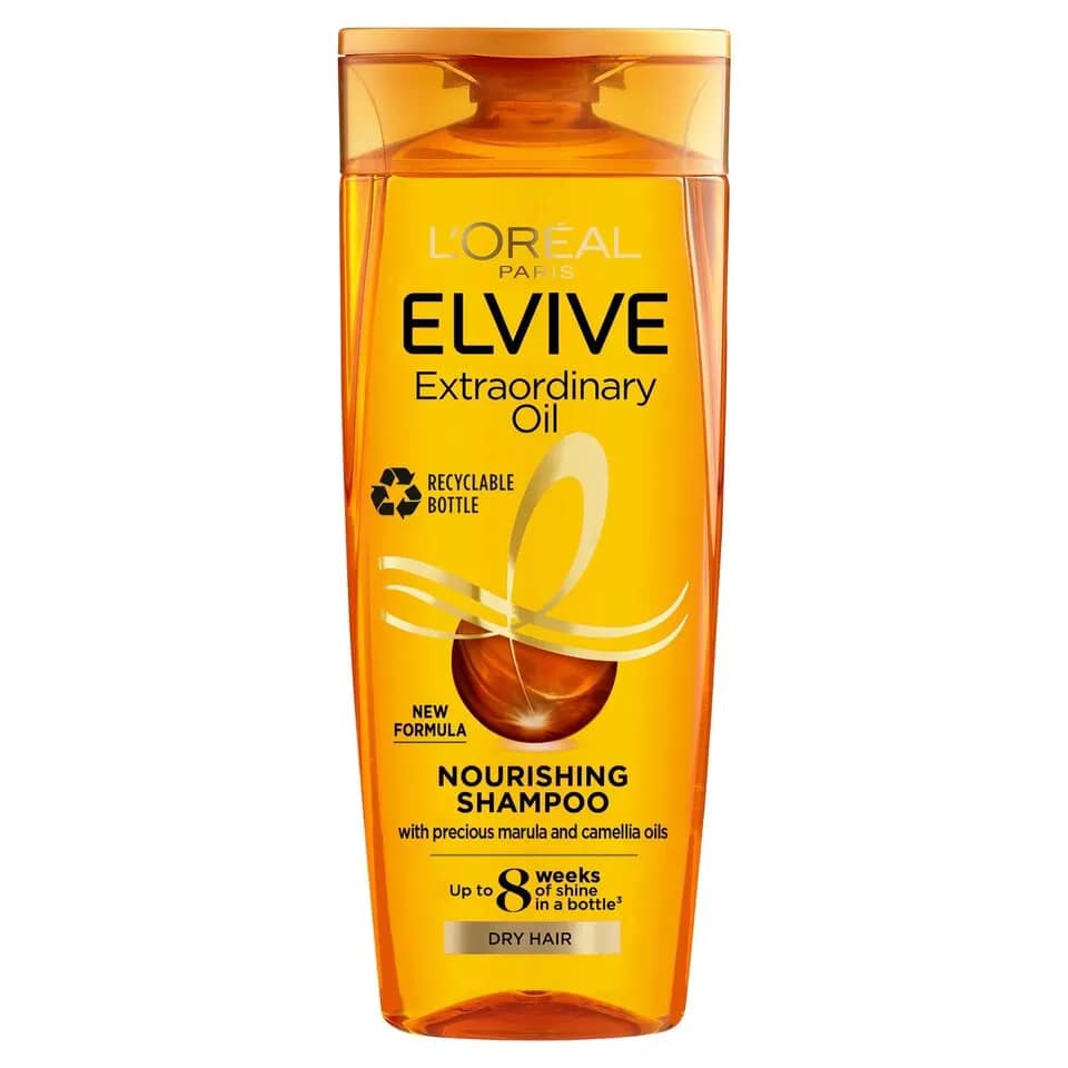 L'Oréal Paris Elvive Extraordinary Oil Nourishing Shampoo 400ml – authentic haircare in Oman