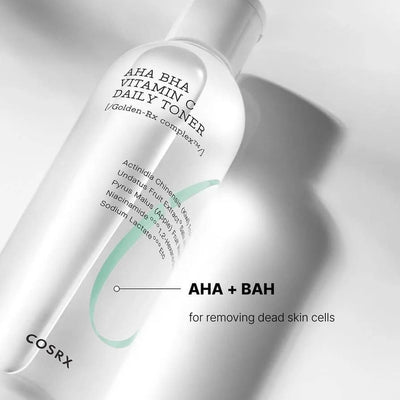 COSRX AHA/BHA Clarifying Treatment Toner, 5.07 fl.oz / 150ml | Exfoliating Facial Spray | Korean Skin Care, Hydrating, Mild Exfoliation, Vegan, Animal Testing Free, Paraben Free