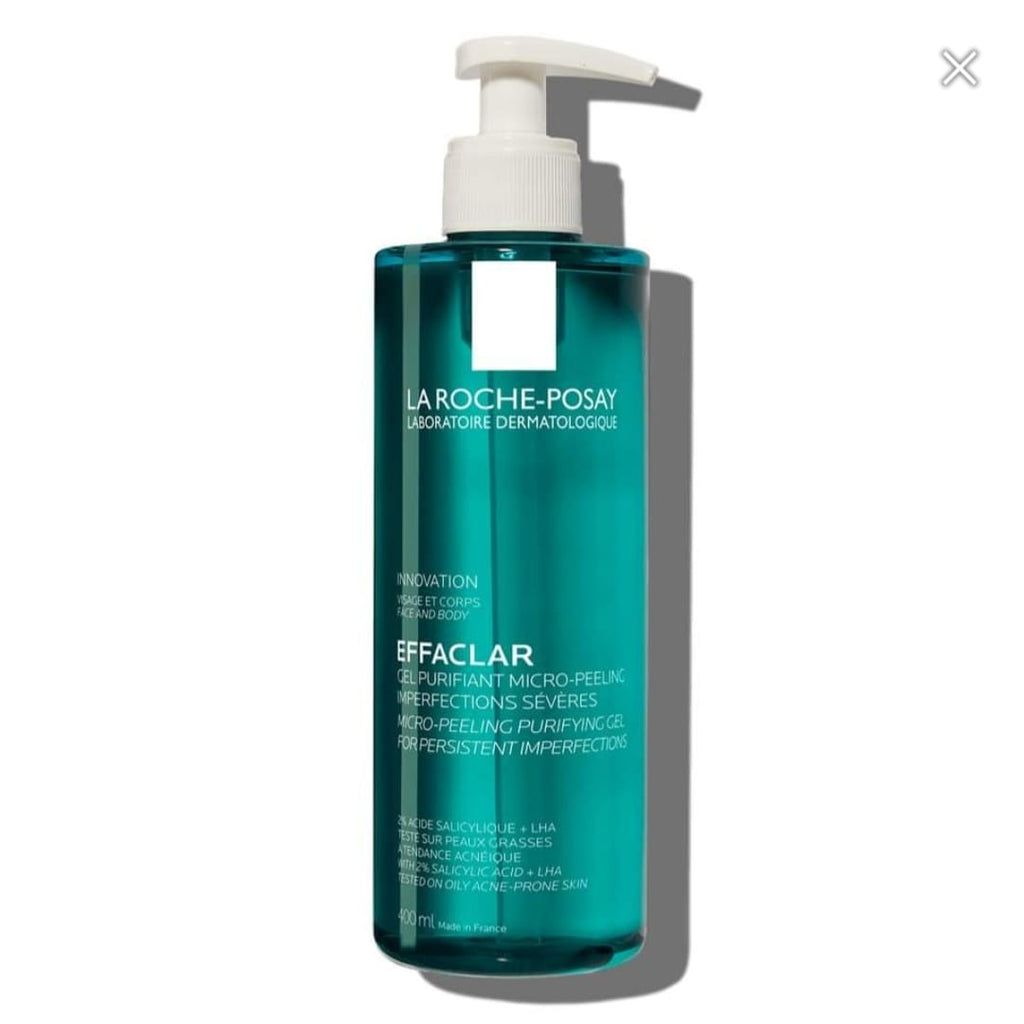La Roche-Posay Effaclar Micro-Peeling Purifying Gel 400ml – authentic skincare in Oman