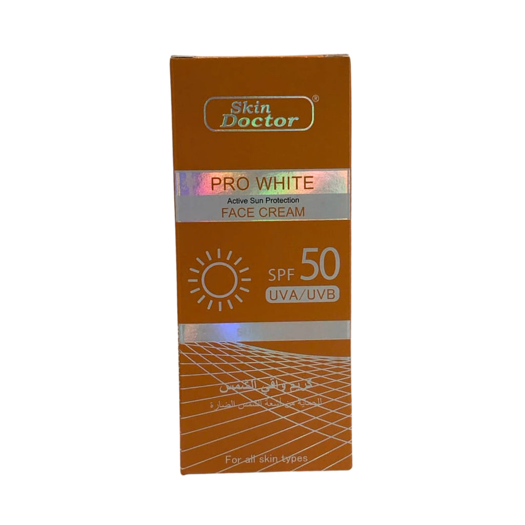 Skin Doctor Pro White Face Cream SPF 50 – authentic skincare in Oman