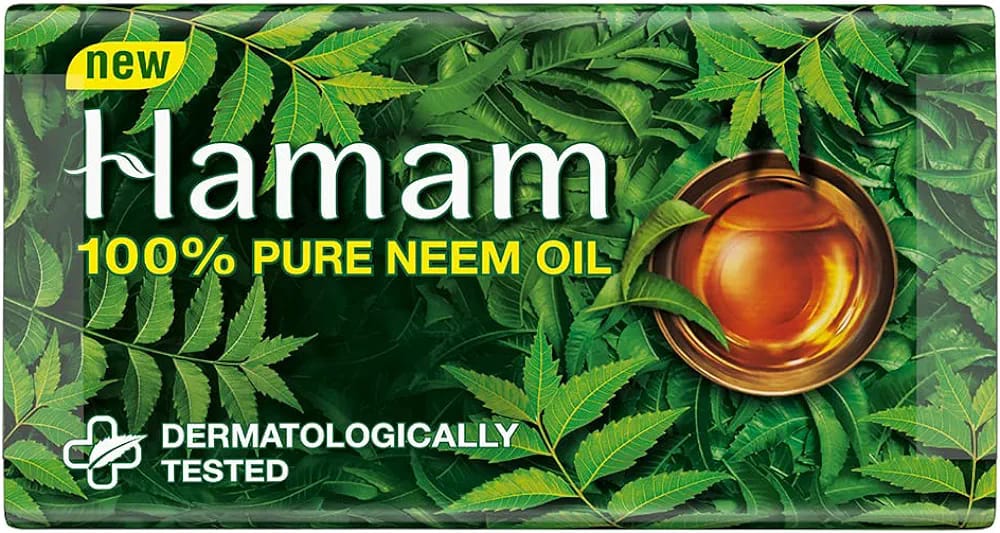 Hamam 100% Pure Neem Oil Bar Soap 150g – authentic body care in Oman