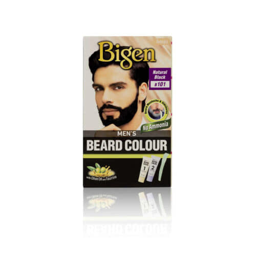 Bigen Men's Beard Color Natural Black – authentic grooming in Oman