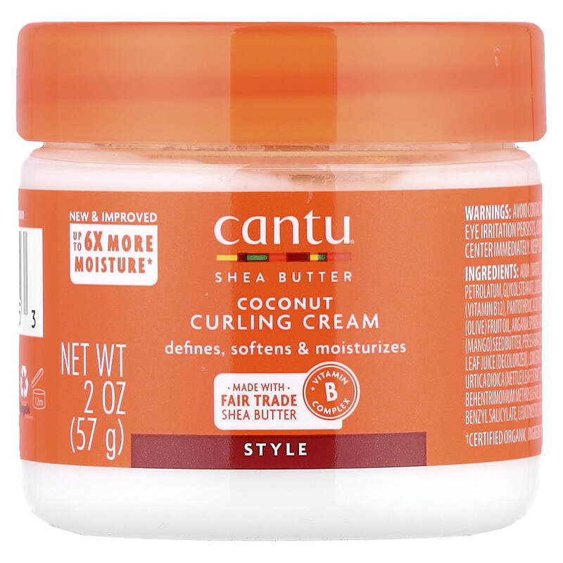 Cantu Shea Butter Coconut Curling Cream – authentic haircare in Oman