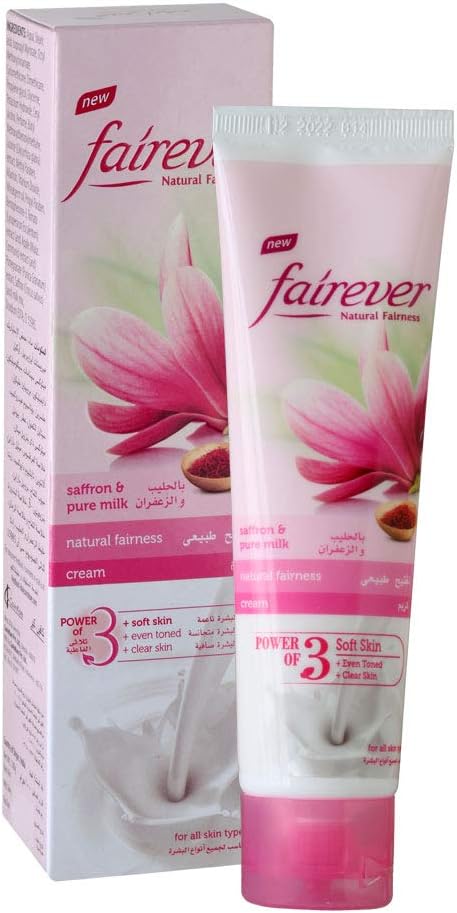 Fairever Natural Fairness Cream with Saffron & Milk 100g – authentic skincare in Oman