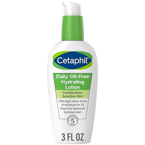 Cetaphil Daily Hydrating Lotion for Face with Hyaluronic Acid 3 fl oz
