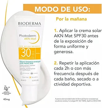 Bioderma Photoderm AKN Mat SPF 30