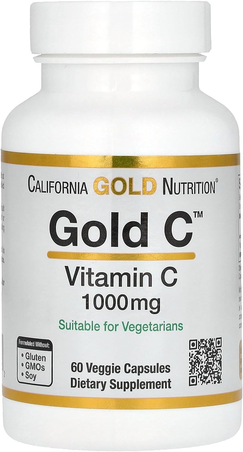 California Gold Nutrition Gold C Vitamin C 1,000 mg – authentic wellness supplement in Oman