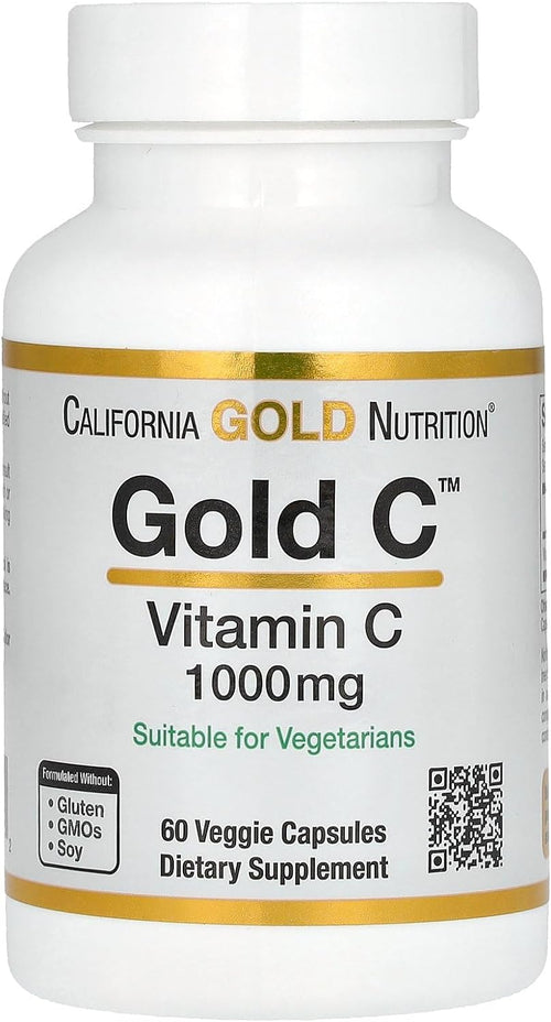 California Gold Nutrition Gold C Vitamin C 1,000 mg – authentic wellness supplement in Oman