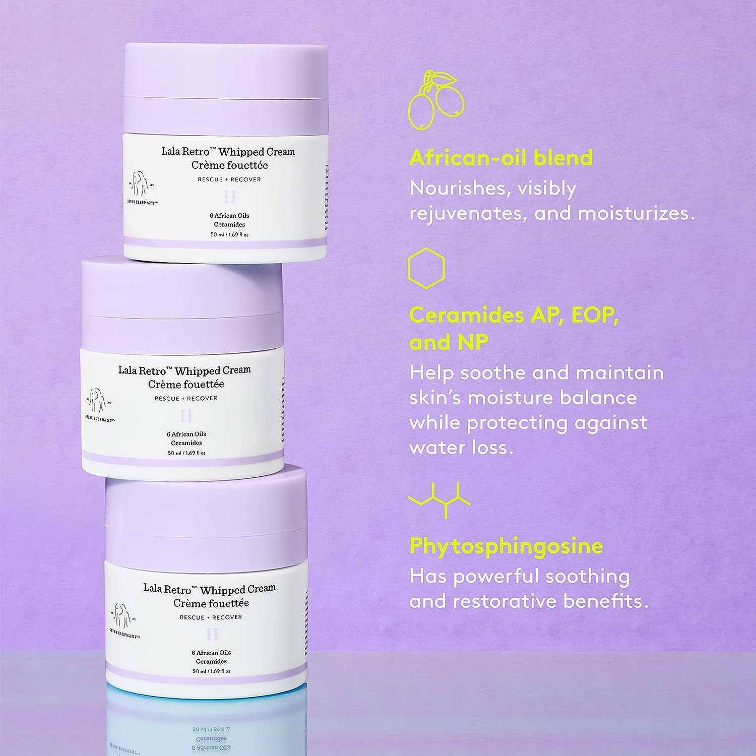 Drunk Elephant Lala Retro Whipped Cream – authentic skincare in Oman