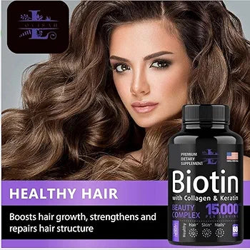 Biotin With Collagen & Keratin Beauty Complex 💊