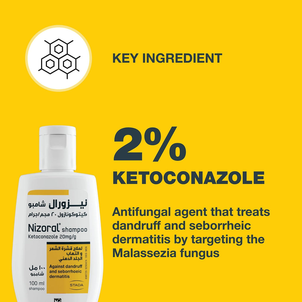 Nizoral Shampoo (Ketoconazole 20mg/g)