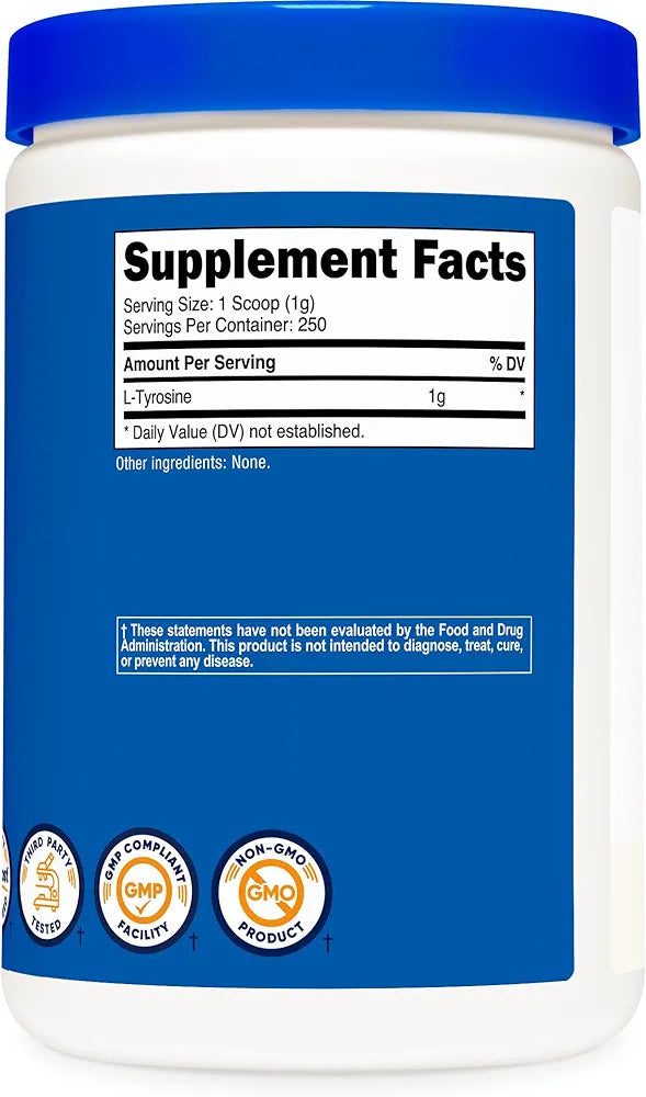 The product is L-Tyrosine powder
