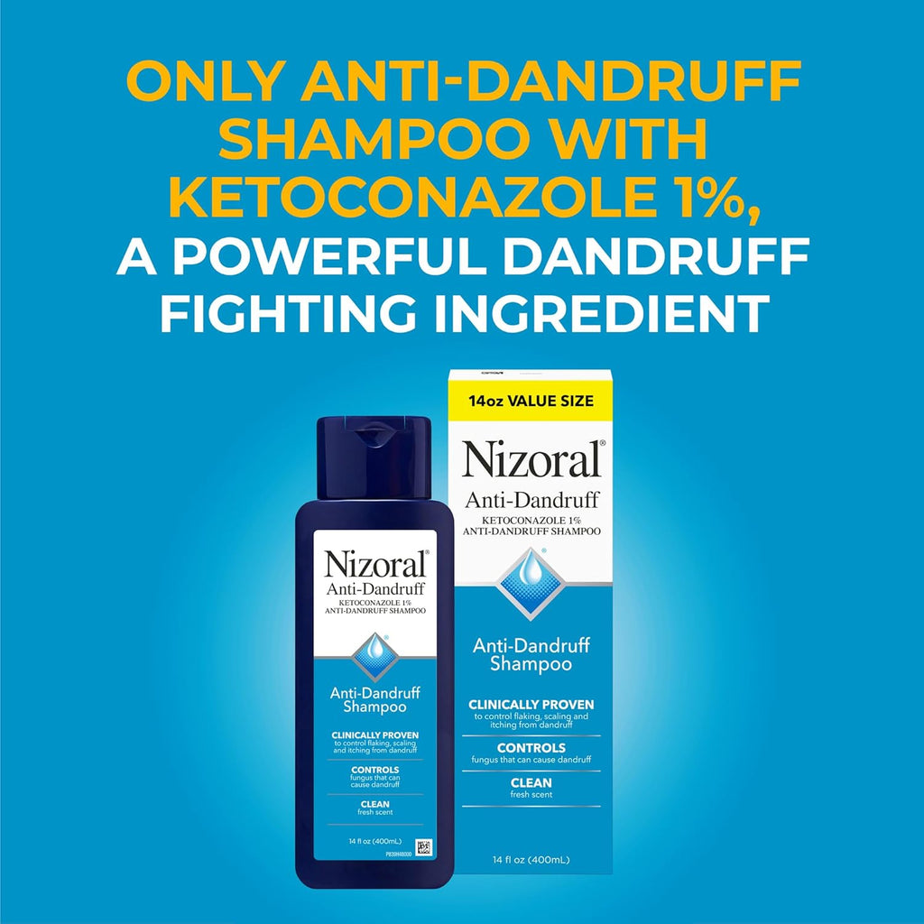 Nizoral Anti-Dandruff Shampoo (1% Ketoconazole)