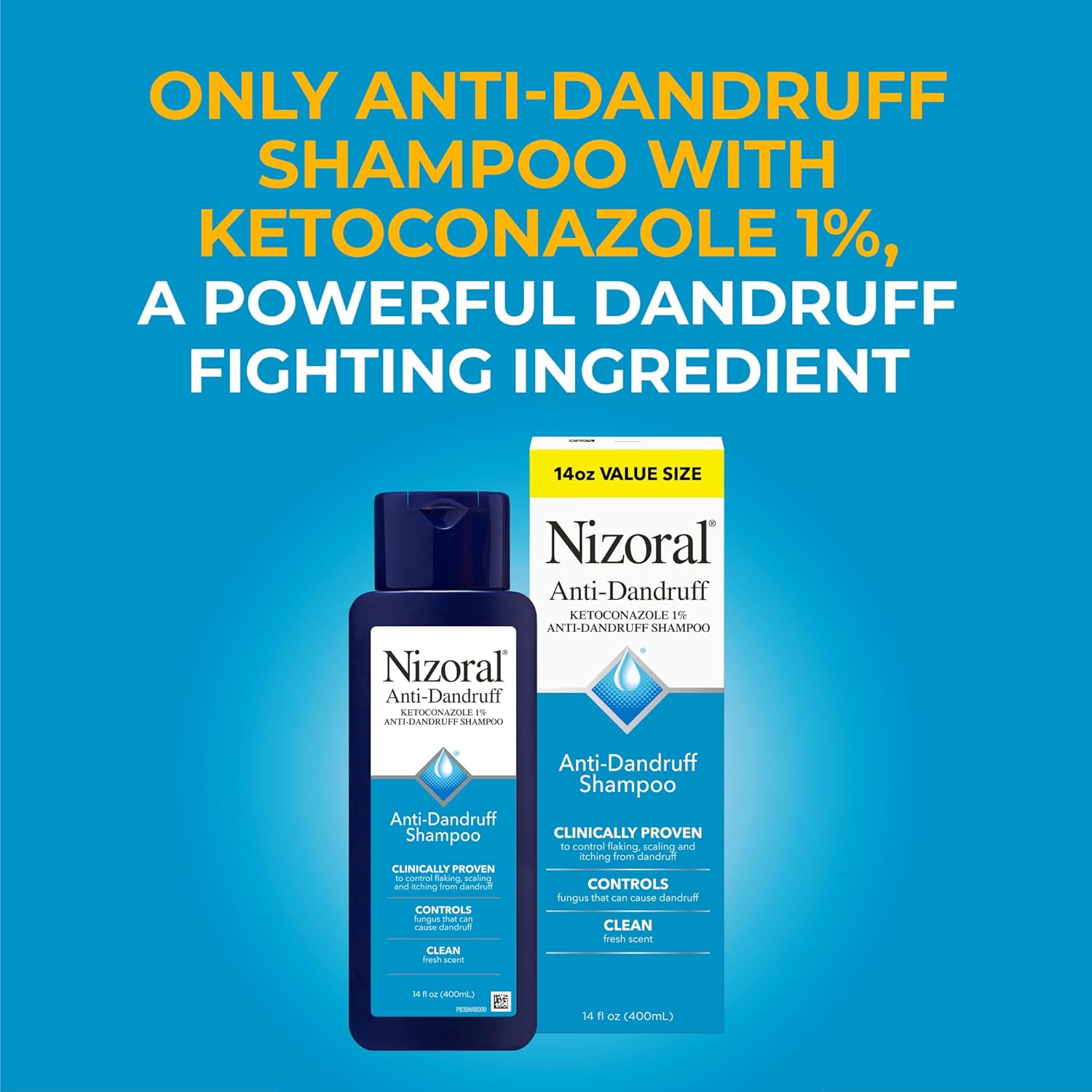 Nizoral Anti-Dandruff Shampoo (1% Ketoconazole)