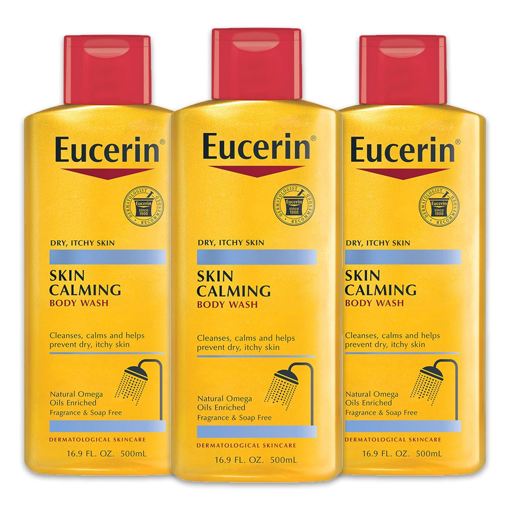 Eucerin Skin Calming Body Wash – authentic body care in Oman