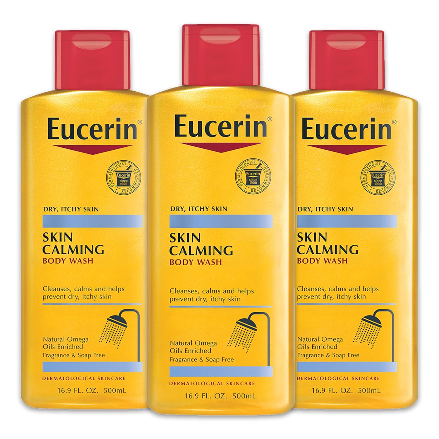 Eucerin Skin Calming Body Wash – authentic body care in Oman