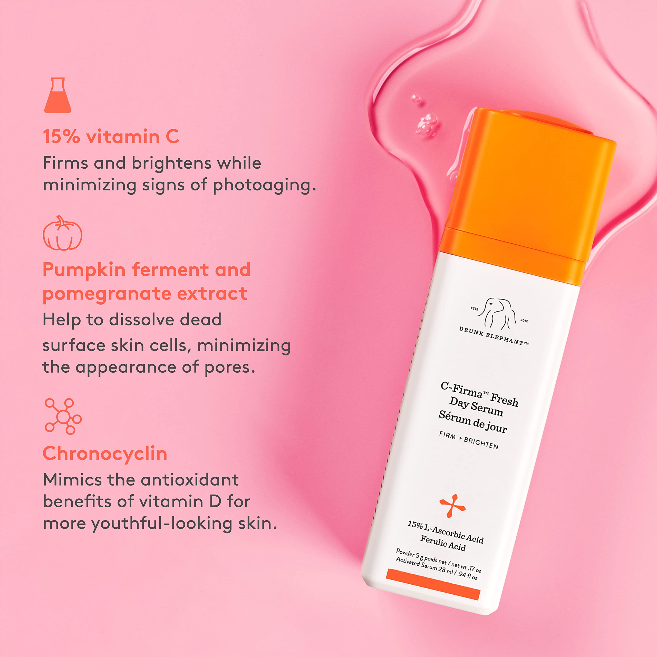 Drunk Elephant C-Firma Day Serum – authentic skincare in Oman