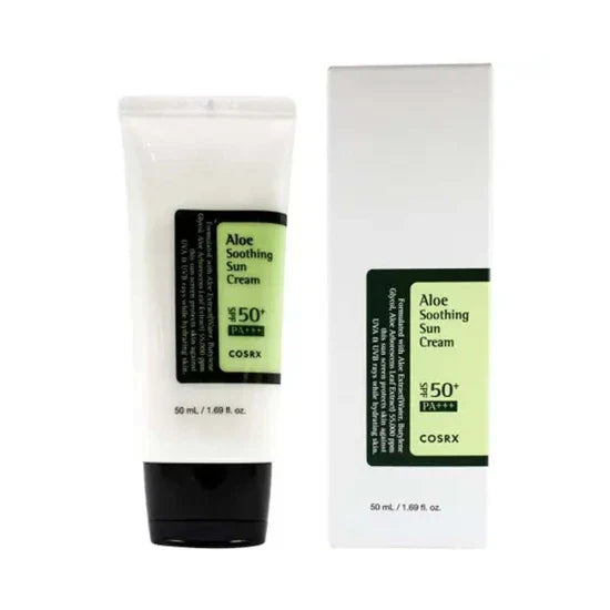 COSRX Aloe Vera Sunscreen Cream SPF 50 50ml – authentic Korean sunscreen in Oman