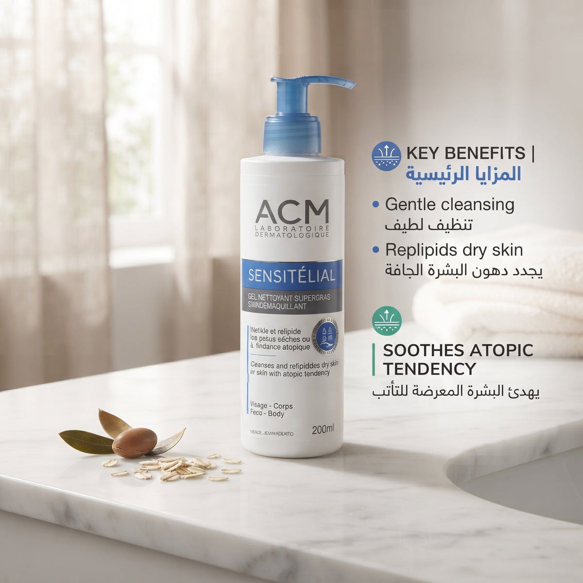 ACM Sensitélial Extra-Rich Cleansing Gel – image 5