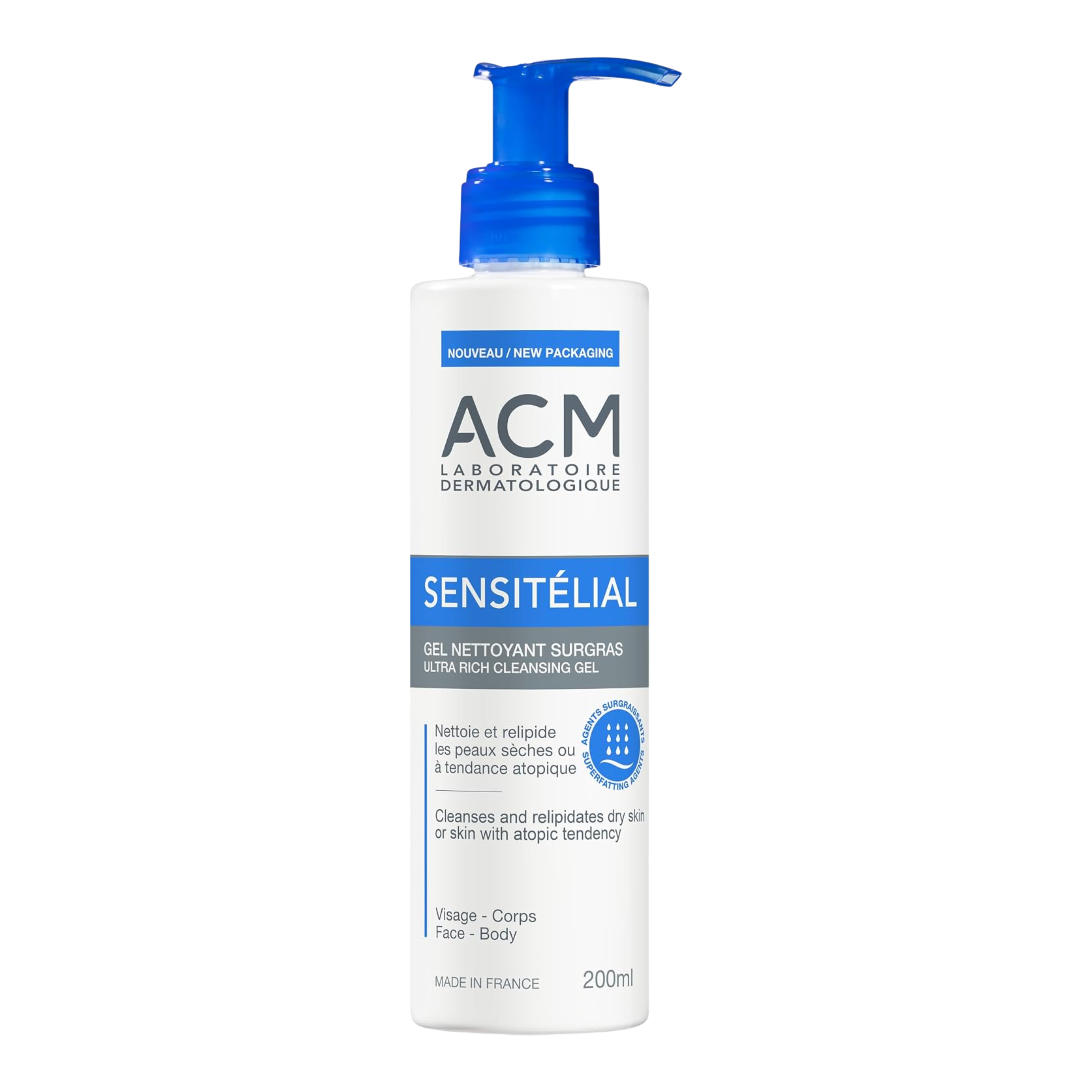 ACM Sensitélial Extra-Rich Cleansing Gel