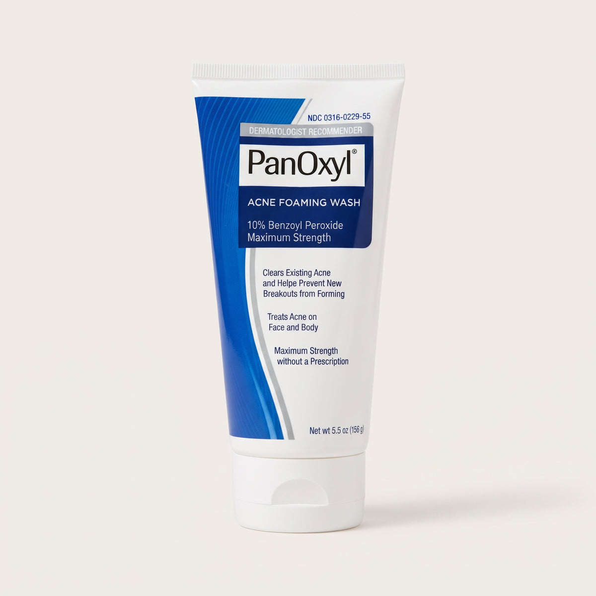 Acne Foaming Wash with 10% Benzoyl Peroxide Maximum Strength