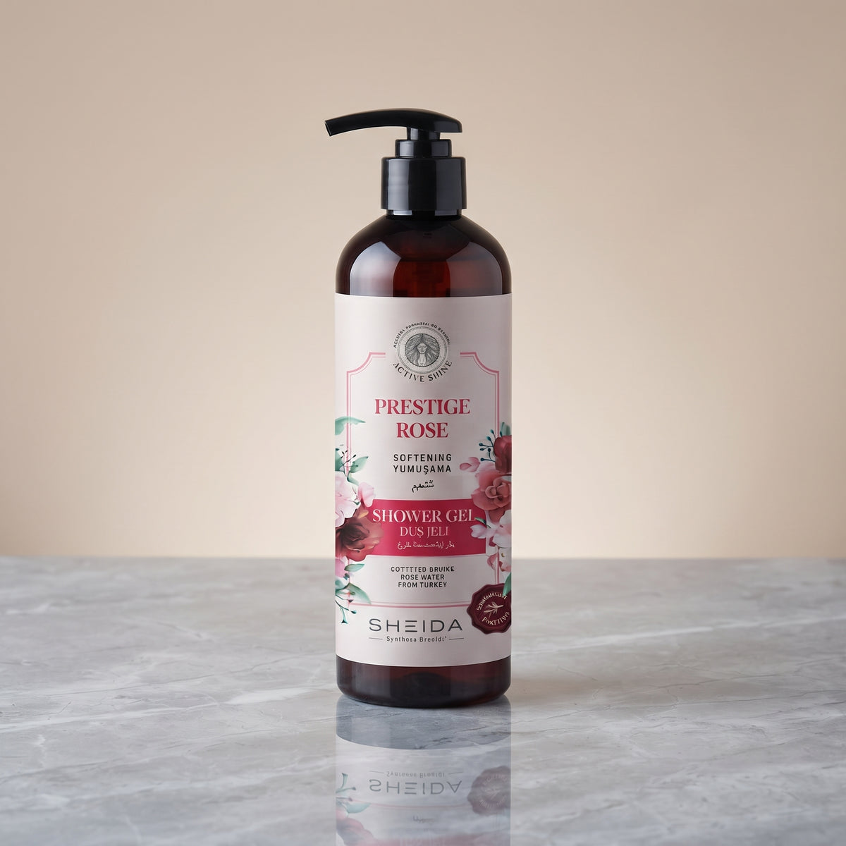 Active Shine Shower Gel – Softening & Repairing – image 3