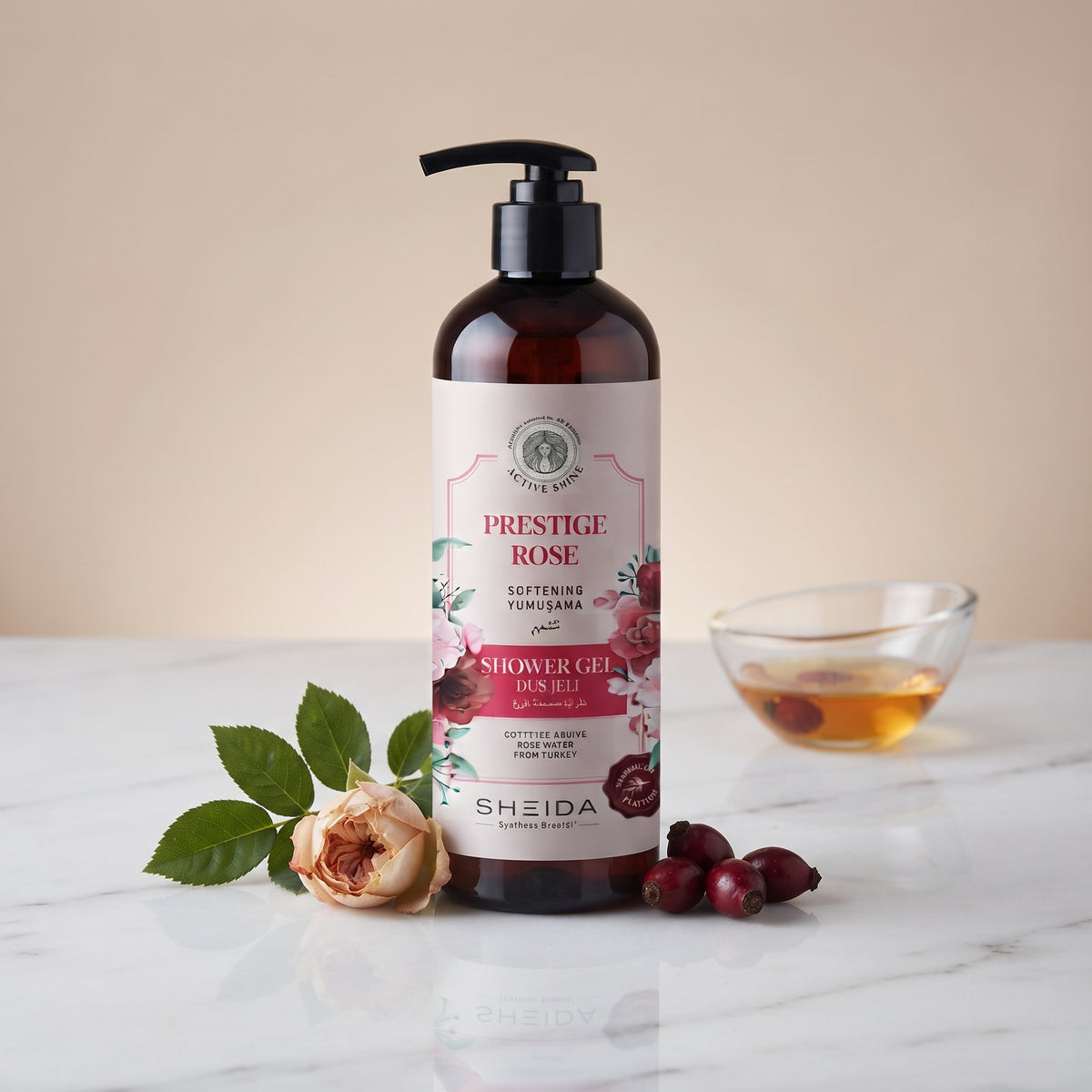 Active Shine Shower Gel – Softening & Repairing – image 4
