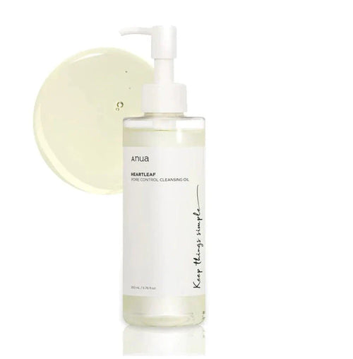 Anua Heartleaf Pore Control Cleansing Oil 200ml – authentic Korean skincare in Oman