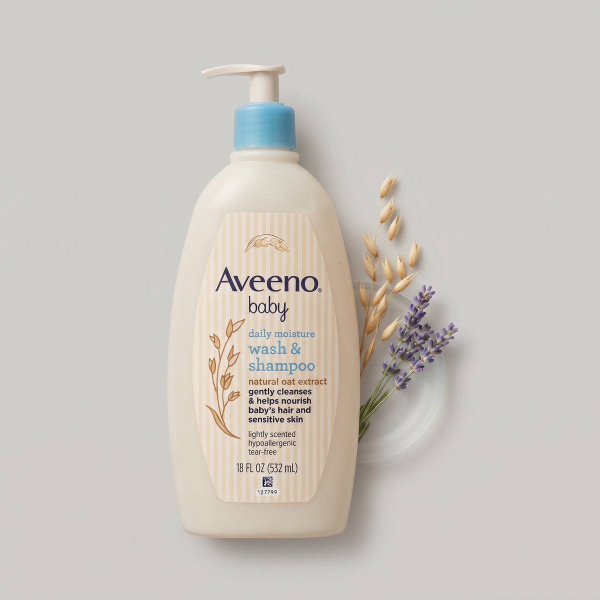 Aveeno Baby Wash & Shampoo 532ml