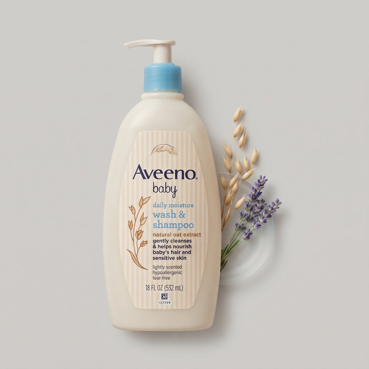 Aveeno Baby Wash & Shampoo 532ml – image 4