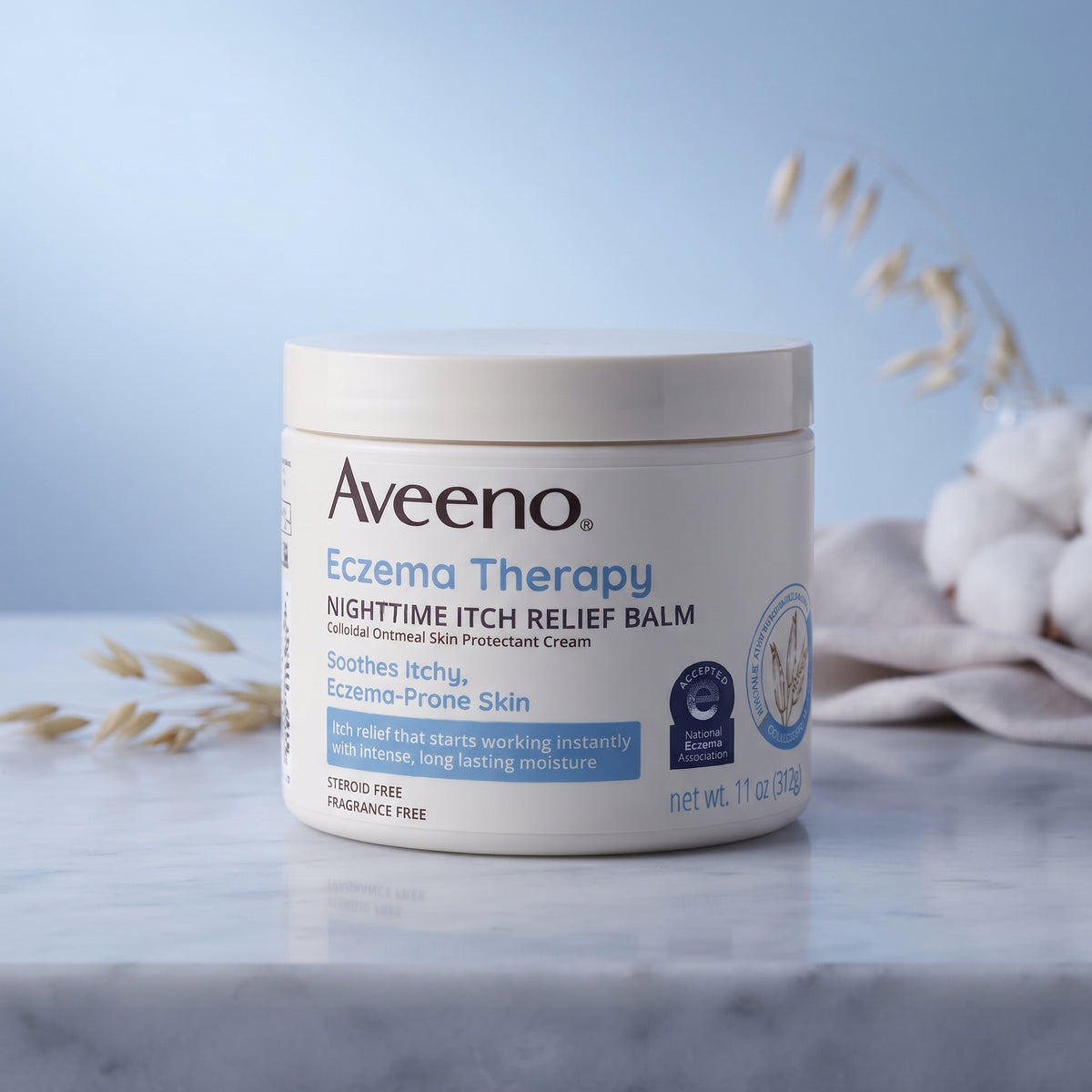 Aveeno Eczema Therapy Itch Relief Balm 11 oz – image 4