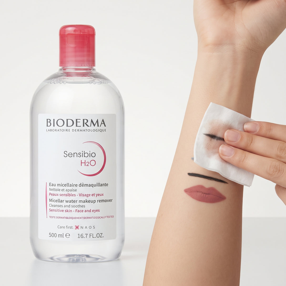 Bioderma Sensibio H2O Micellar Water – Makeup-Removing Cleanser for Sensitive Skin