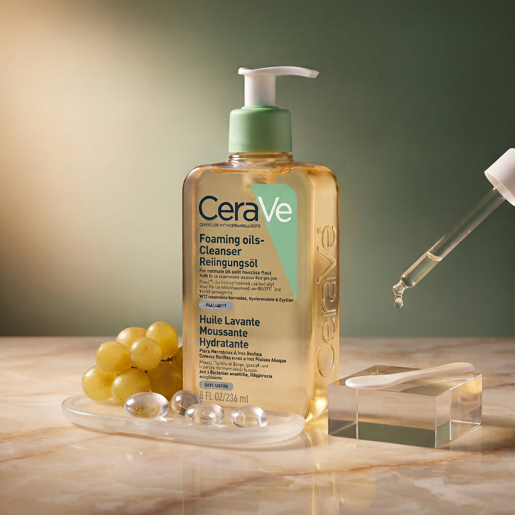 CeraVe Hydrating Foaming Oil Cleanser 473ml – For Dry to Very Dry Skin – image 3