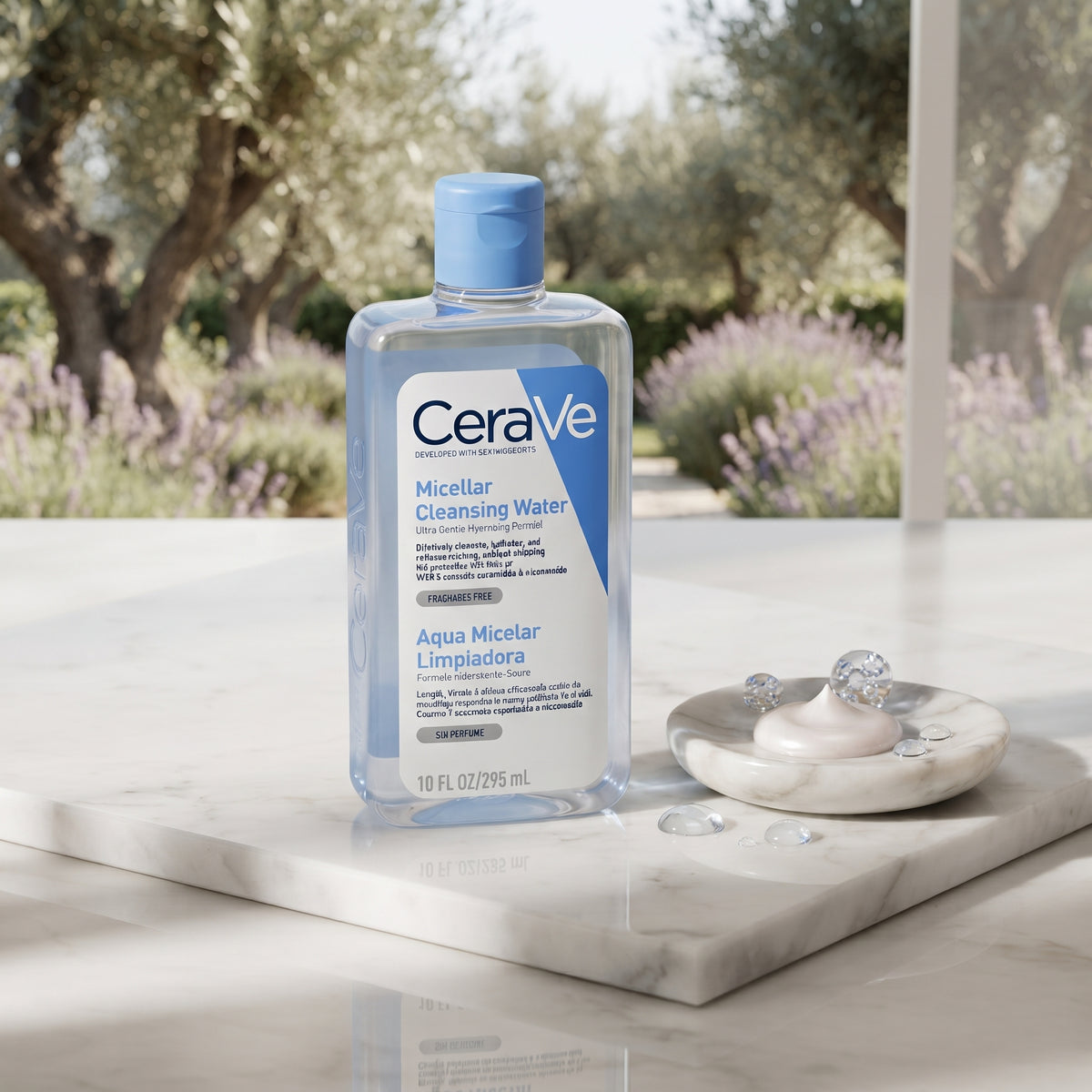 CeraVe ماء ميسيلي منظّف 295 مل – مزيل مكياج للبشرة الحسّاسة