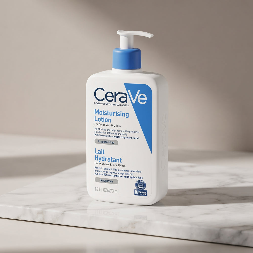 CeraVe Moisturising Lotion 473ml – Fragrance-Free for Dry to Very Dry Skin